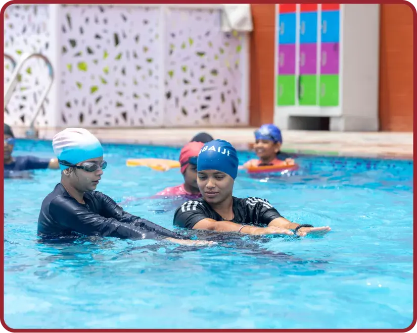 Building confidence in the water