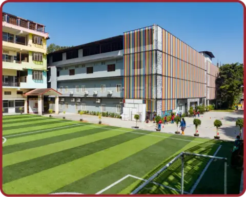 Learn at Bannerghatta's green campus.