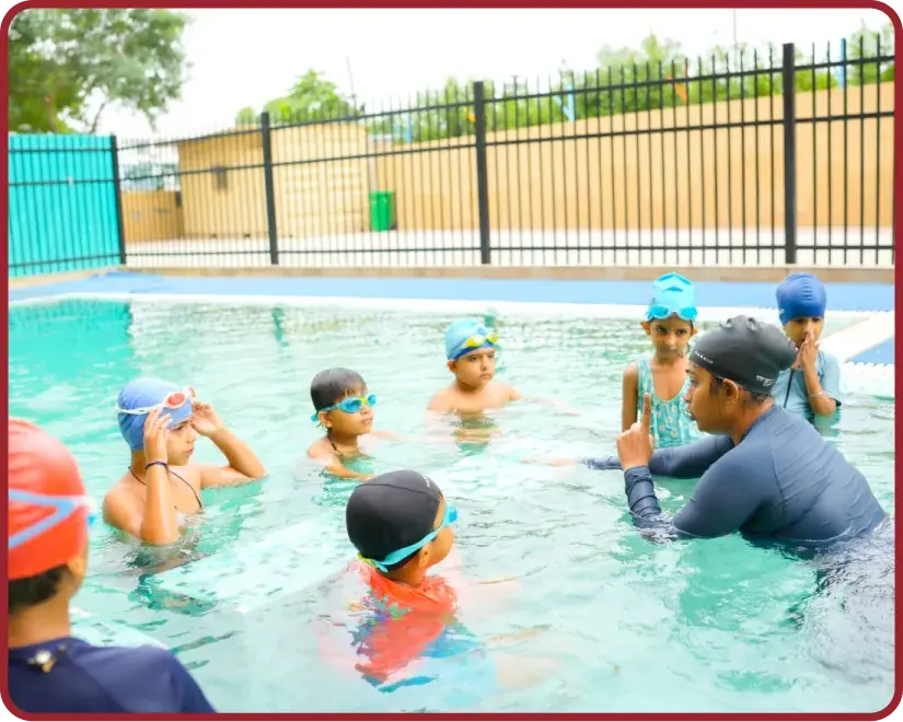 Learning to swim is a life skill