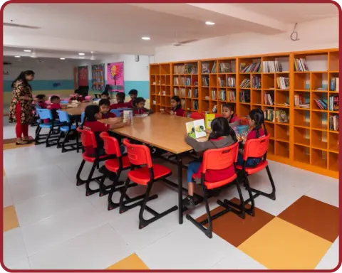 Our library is a quiet space