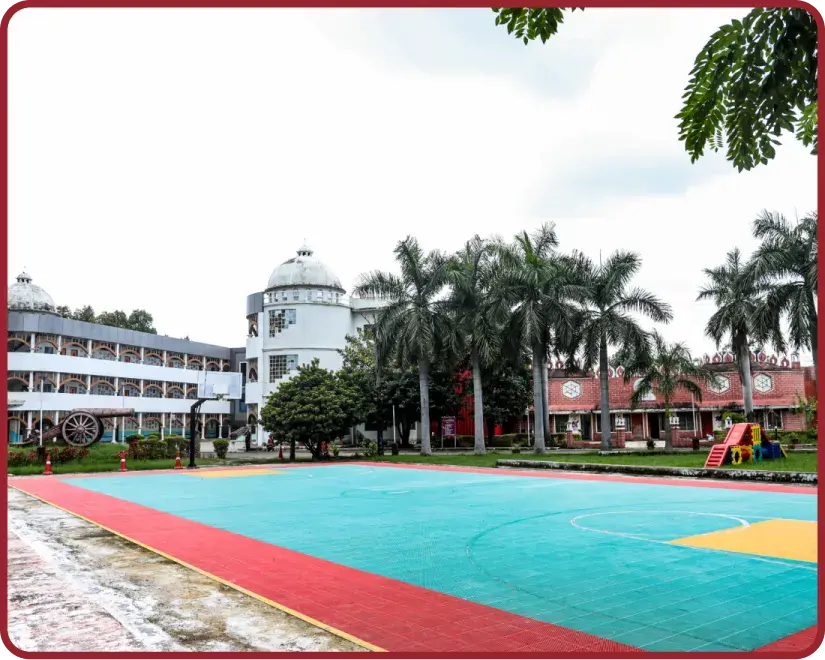 Bhedaghat Road's green campus.