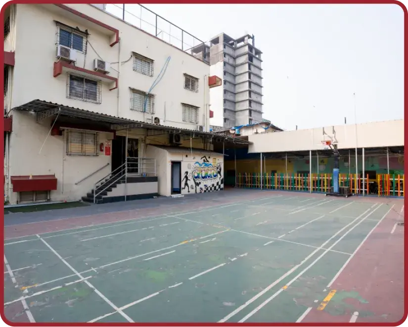 Kurla has a lush, green campus.