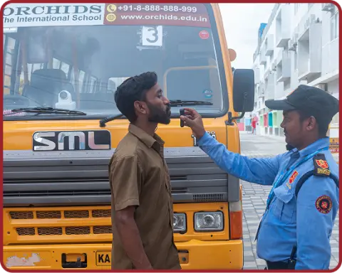 The safe campus and transport at Dhangarwadi