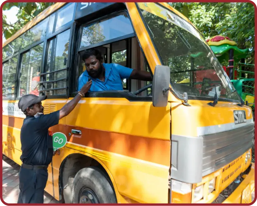 Pallikaranai's safe campus and transport