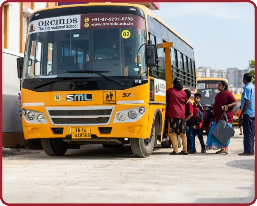 Perumbakkam's safe campus and transport