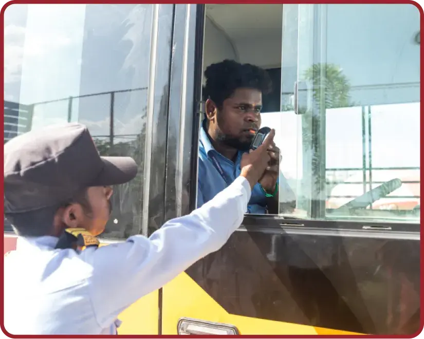 A secure campus and transport for Thoraipakkam