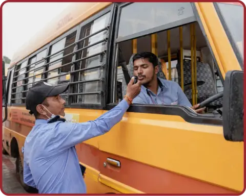 A safe campus with transport for Majestic