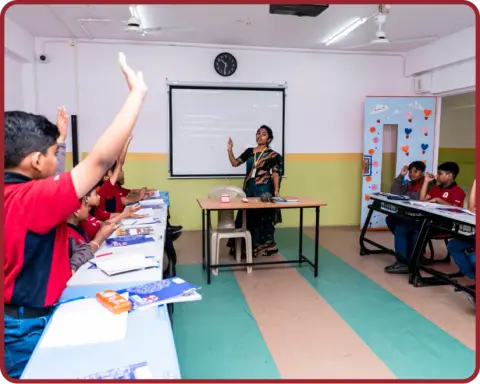 Learn in a smart classroom