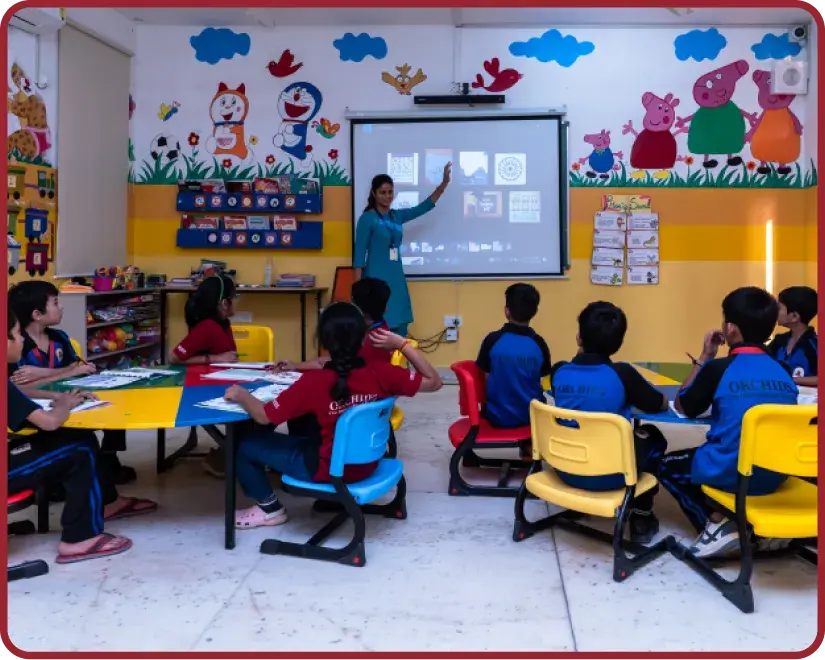 Learn in a smart classroom