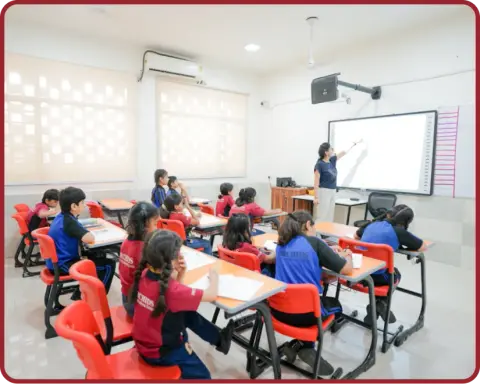 Learn in a smart classroom