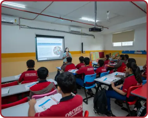 Learn in a smart classroom