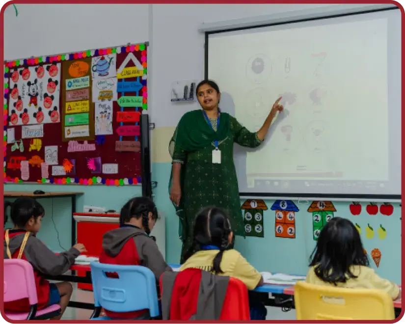 Learn in a smart classroom