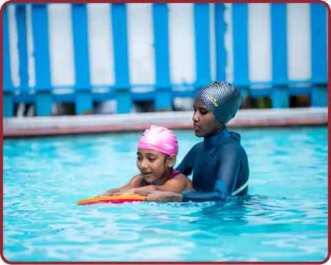 Learning to swim is a life skill