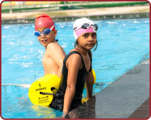 Learning to swim is a life skill