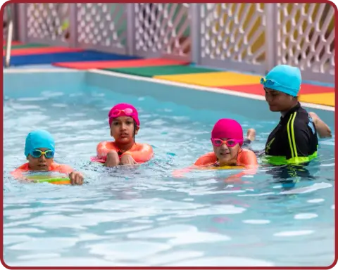 Learning to swim is a life skill