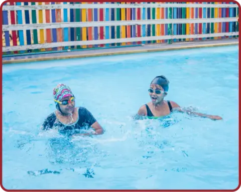 Building confidence in the water