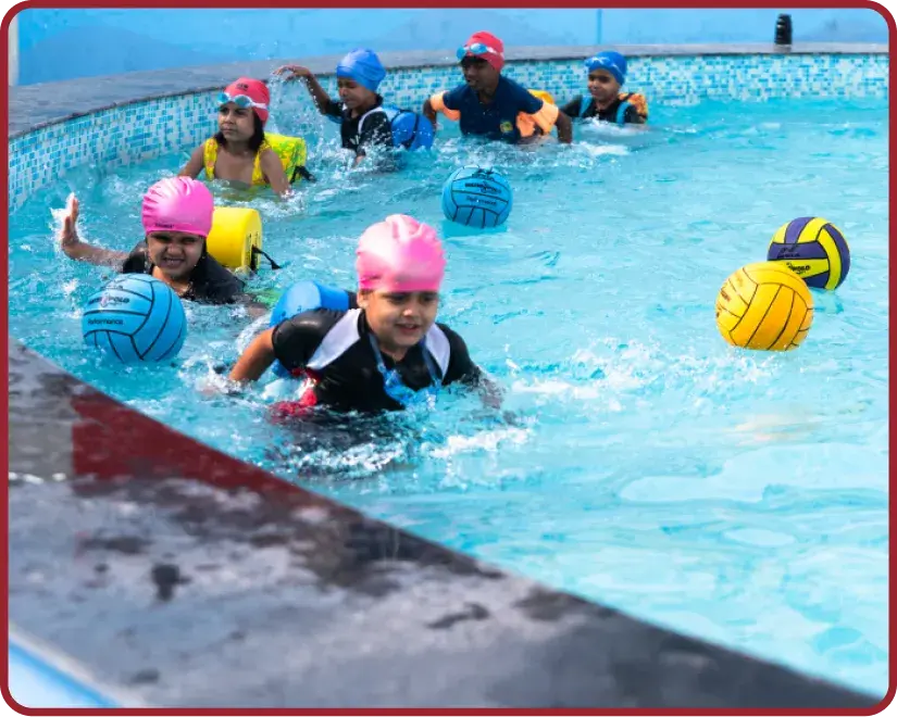 Learning to swim is a life skill