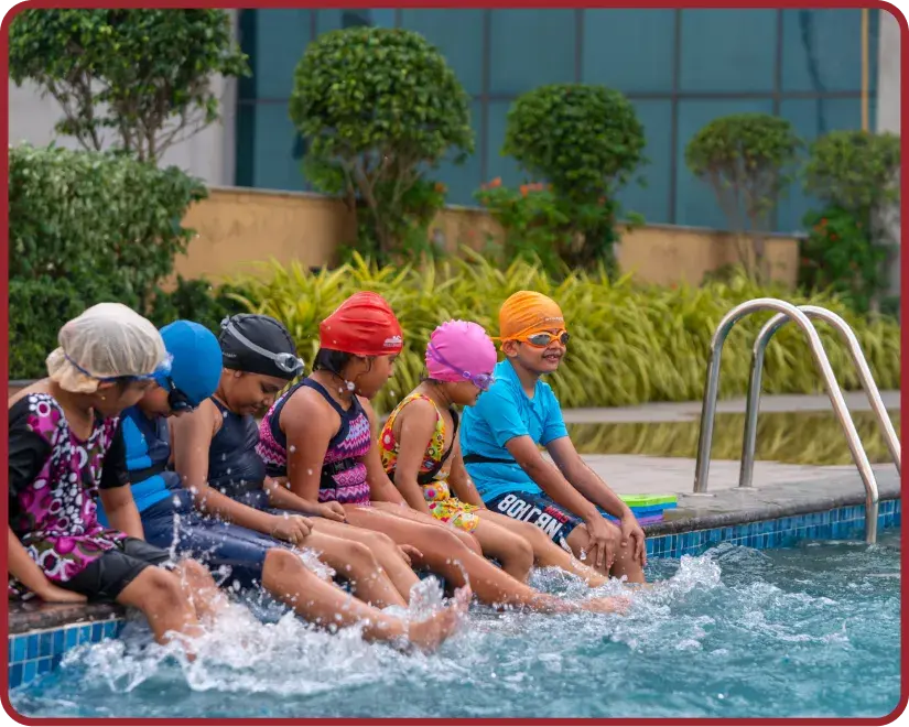 Learning to swim is a life skill