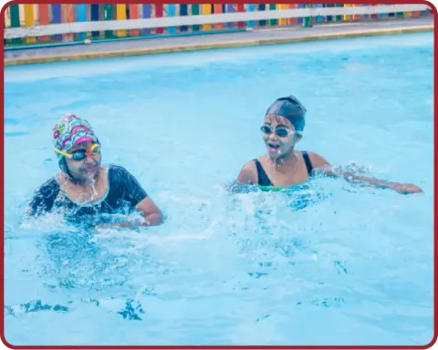 Learning to swim is a life skill