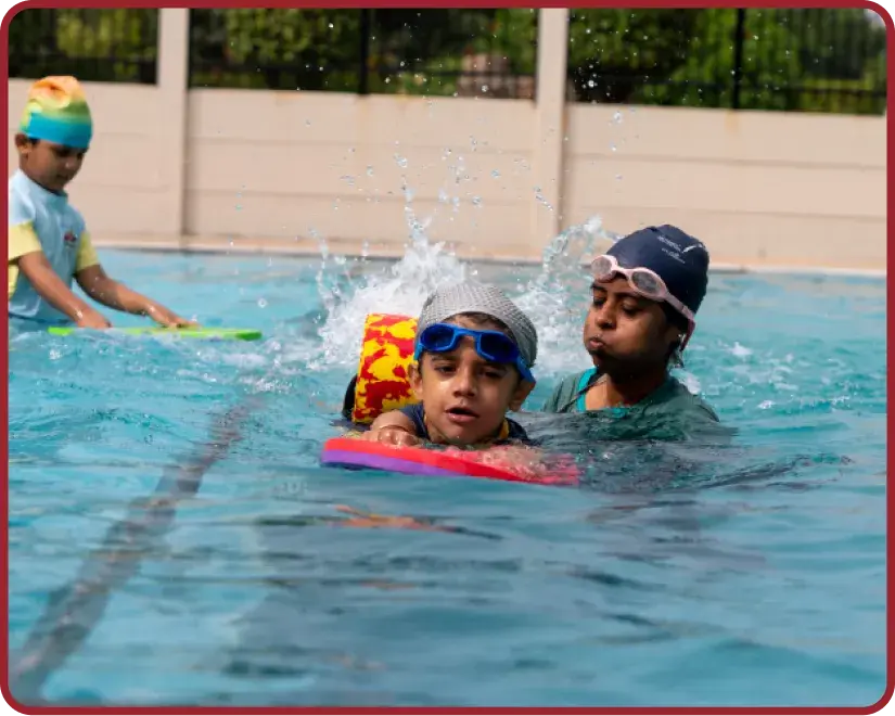 Learning to swim is a life skill