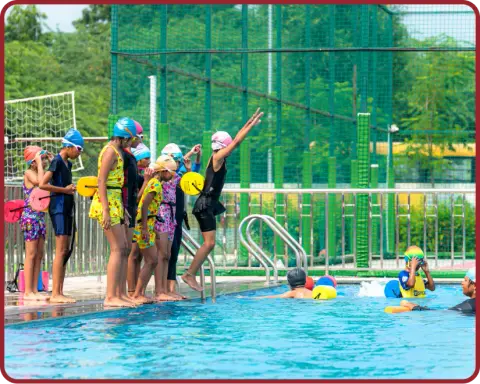 Building confidence in the water