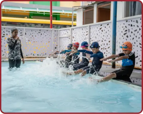 Building confidence in the water