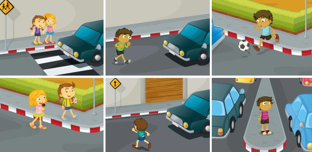 Rules for Kids to Walk Safely on the Road
